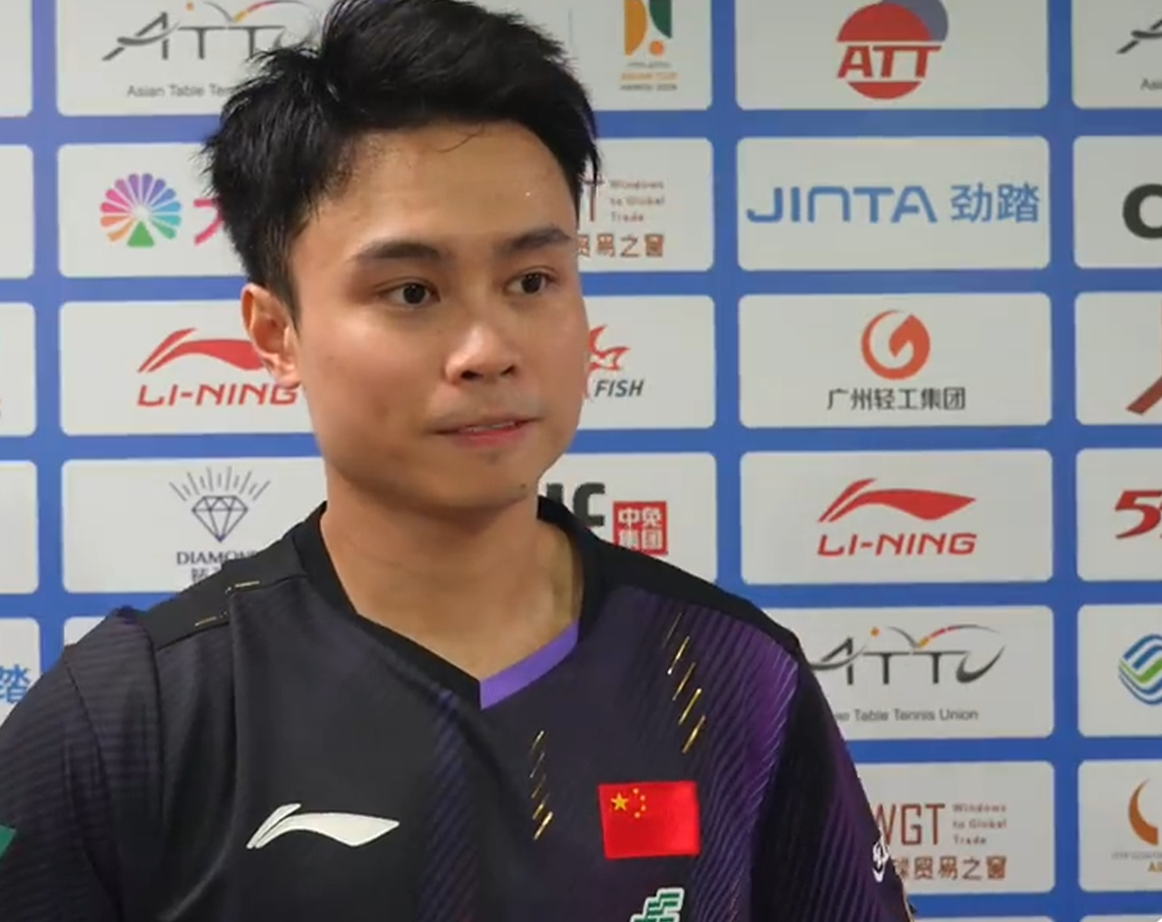 世界杯-周启豪3-0田中佑汰采访！强调赛前准备与心态稳定，力争小组第1！